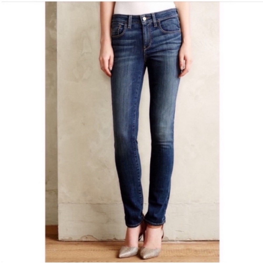 Pilcro and the Letterpress Stet Slim Ankle jeans blue